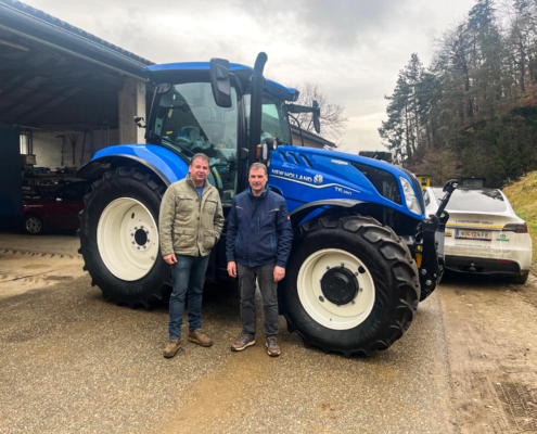 New Holland T6.180 in Lavamünd