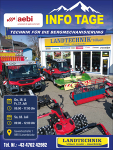 Aebi Info Tage in Lieserbrücke