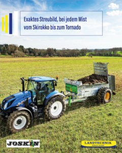 Joskin Miststreuer – Präzision vom Siroko bis zum Tornado