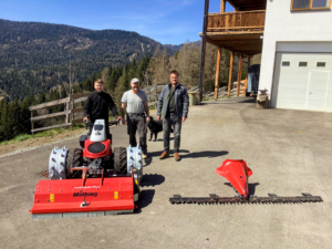 Aebi CC56 mit Müthing Mulcher Bergmann