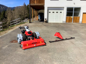 Aebi CC56 mit Müthing Mulcher Bergmann