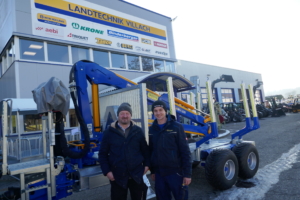 Binderberger Rückewagen RW8 alpin Übergabe Landtechnik Villach