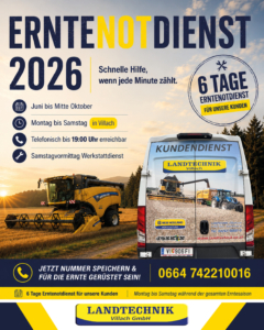 Notdienst Erntezeit Landtechnik Villach Notdienst Erntezeit Landtechnik Villach