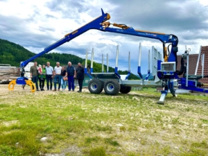 Maschinenübergabe Familie Grün, Fest und Krassnitzer Landtechnik Villach