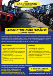 Gebrauchtmaschinenverkäufer Landtechnik Villach