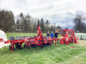 Horsch Maestro 7 und Einböck Chopstar Übergabe Landtechnik Villach