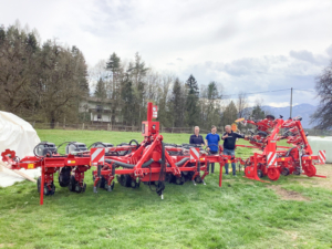 Horsch Maestro 7 und Einböck Chopstar Übergabe Landtechnik Villach