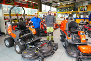 Husqvarna Rider Übergabe