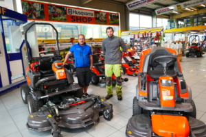 Husqvarna Rider Übergabe