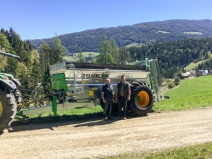 Joskin Siroko Stalldungstreuer für Hühnermastbetrieb