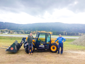 JCB Teleskoplader 525-60 Übergabe Landtechnik Villach