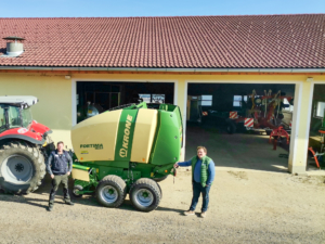 Krone Rundballenpresse Fortima V1500 MC Landtechnik Villach