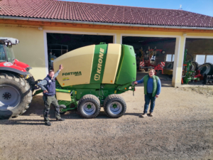 Krone Rundballenpresse Fortima V1500 MC Landtechnik Villach