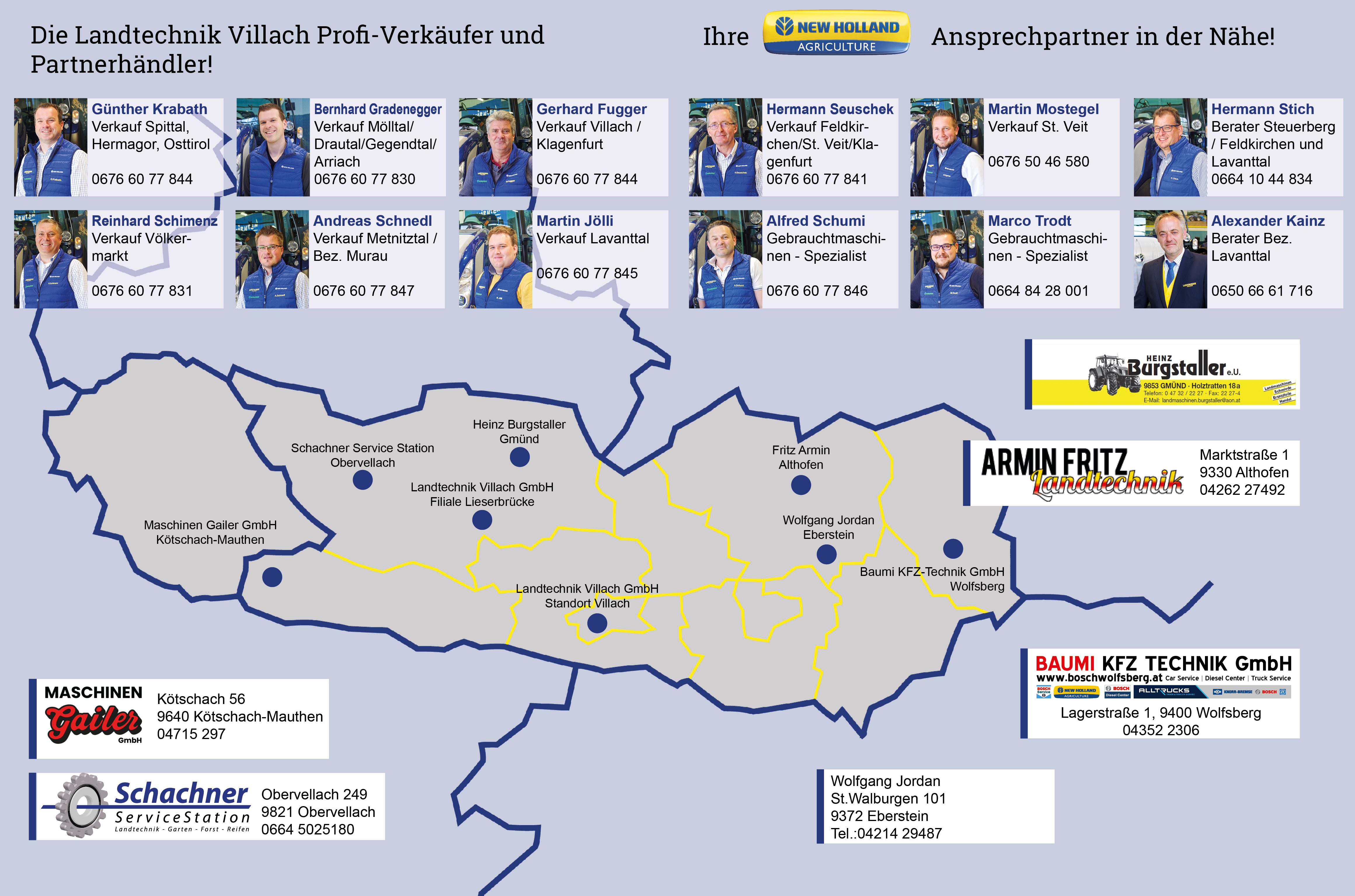 Landtechnik Villach Ansprechpartner