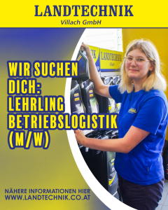 Lehrling Betriebslogistik Landtechnik Villach