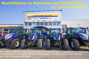 New Holland Marktführer 2021 Landtechnik Villach