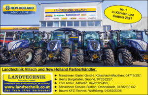 New Holland Marktführer 2021 Landtechnik Villach