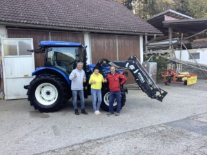 New Holland T5.90S Übergabe Landtechnik Villach
