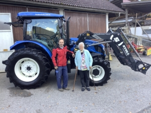 New Holland T5.90S Übergabe Landtechnik Villach