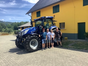 New Holland T6.160 Auto Command Übergabe