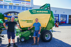 Neue Krone Erntetechnik am Faakersee