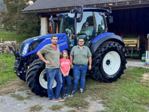 Neuer New Holland T5.110 im Gailtal