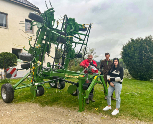 Krone Vendro T900 Familie Schatz Lavanttal