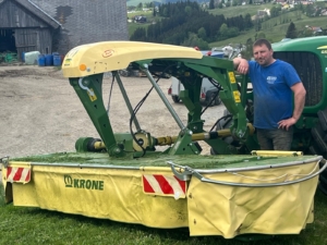 Krone EasyCut F 320 Frontmähwerk im oberen Lavanttal
